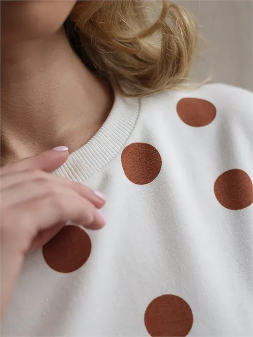 Костюм женский Polka dot мокко, коричневый Костюм женский Polka dot мокко, коричневый