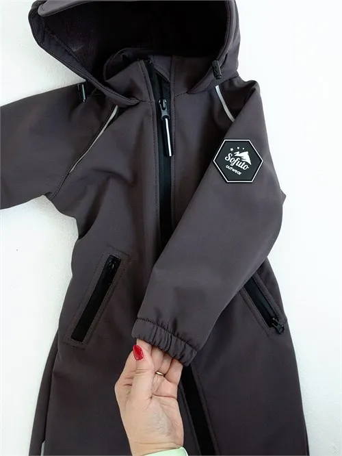 Комбинезон демисезонный Softshell Grafit, серый