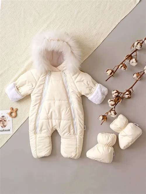 Пинетки зимние Sofuto toddler Ivory