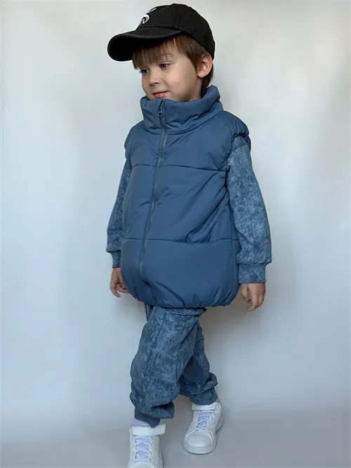 Костюм МFold облегченный vintage Denim, синий Костюм МFold облегченный vintage Denim, синий