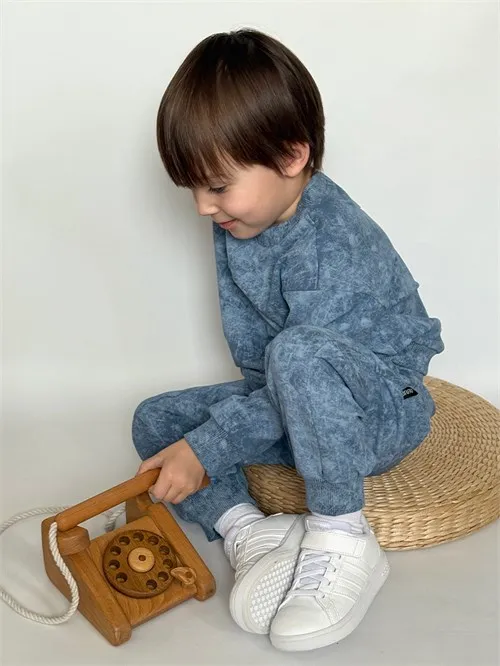 Костюм МFold облегченный vintage Denim, синий Костюм МFold облегченный vintage Denim, синий