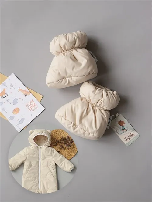 Пинетки демисезонные Sofuto toddler Cream