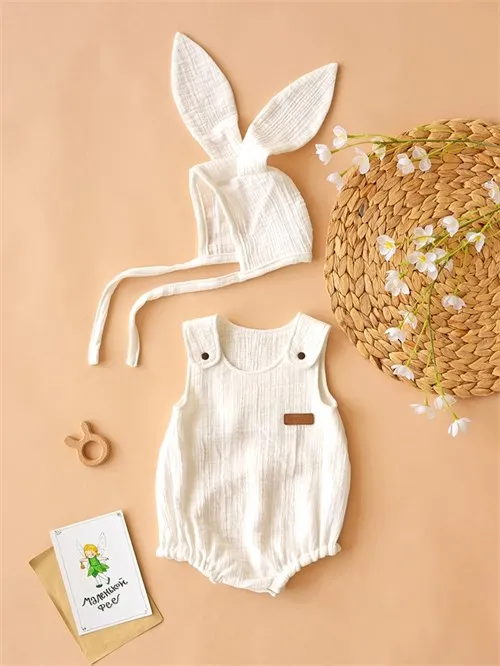 Чепчик муслиновый Sofuto baby Milk