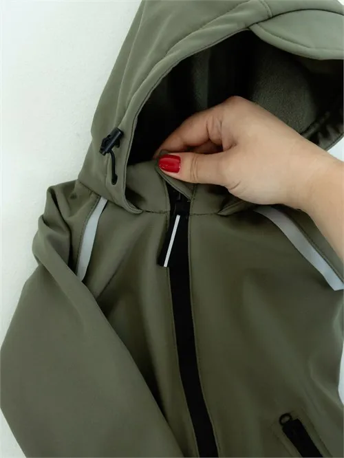 Комбинезон демисезонный Softshell Moss, зеленый Комбинезон демисезонный Softshell Moss, зеленый