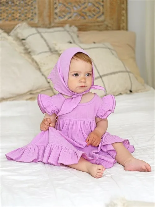 Косынка муслиновая Lavender Косынка муслиновая Lavender