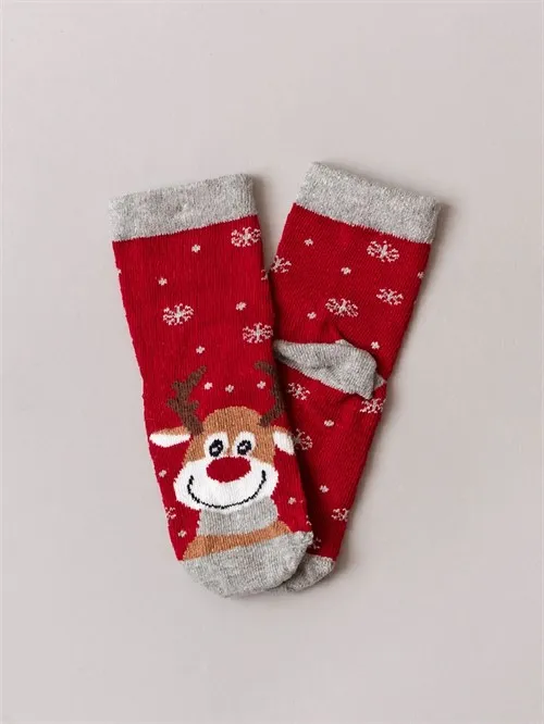 Носочки Snow deer красный Носочки Snow deer красный