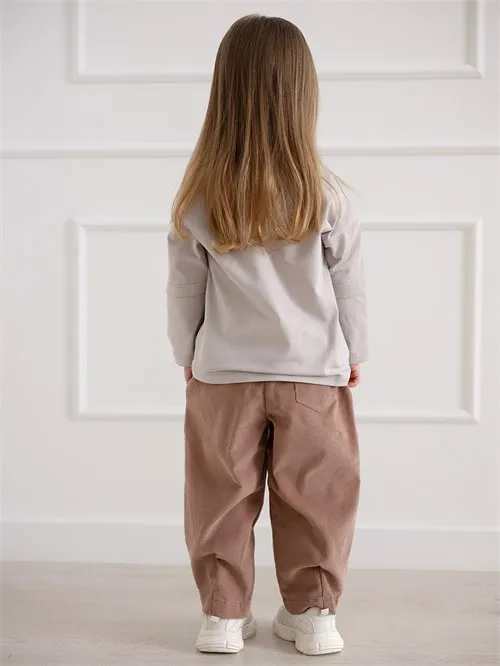 Брюки Velvet Beige, бежевый