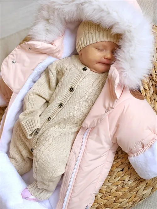 Комбинезон вязаный Cotton Овсяное молоко Комбинезон вязаный Cotton Овсяное молоко