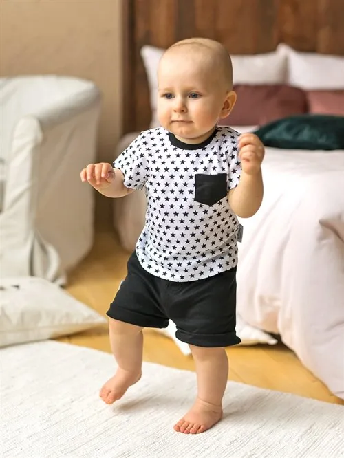 Комплект одежды Sofuto baby Black Stars