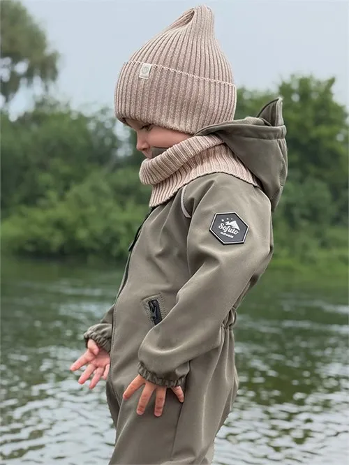 Комбинезон демисезонный Softshell Moss, зеленый