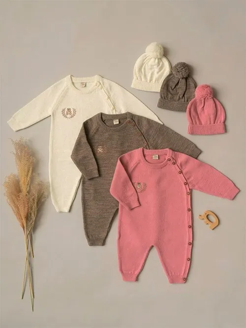 Комбинезон вязаный Wool Розовый Сад I Комбинезон вязаный Wool Розовый Сад I