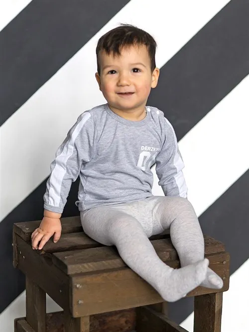 Лонгслив детский Sofuto kids Sport Gray