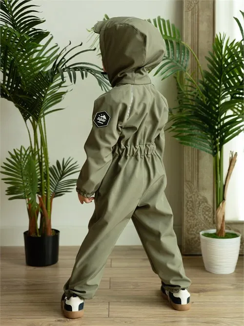 Комбинезон демисезонный Softshell Moss, зеленый Комбинезон демисезонный Softshell Moss, зеленый