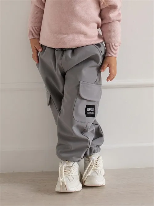 Брюки карго Softshell Gray, серый