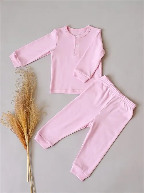 Пижама детская Button neck Rose Пижама детская Button neck Rose