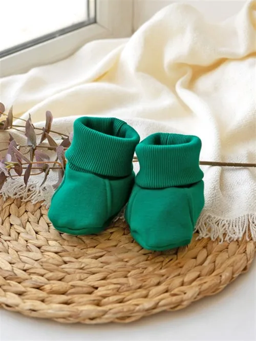 Пинетки утепленные Brilliant green