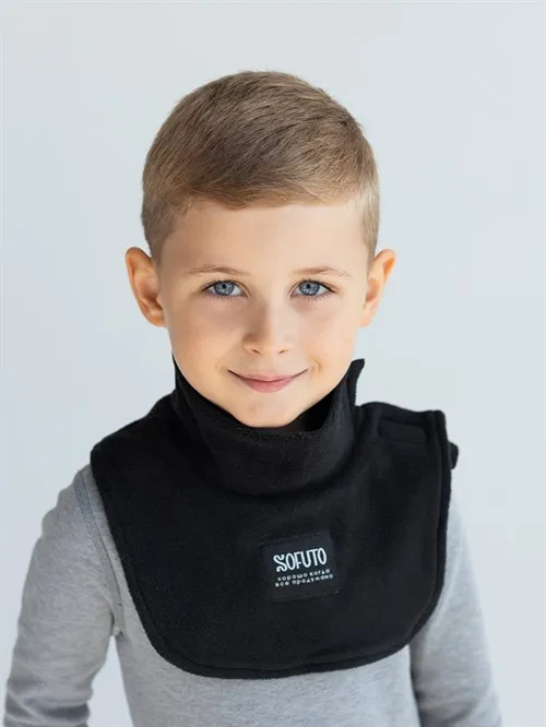 Манишка флисовая Total black Манишка флисовая Total black