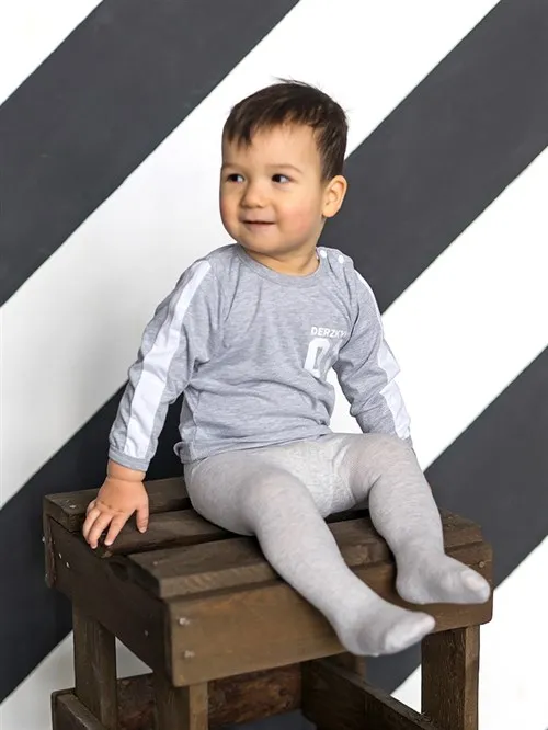 Лонгслив детский Sofuto kids Sport Gray