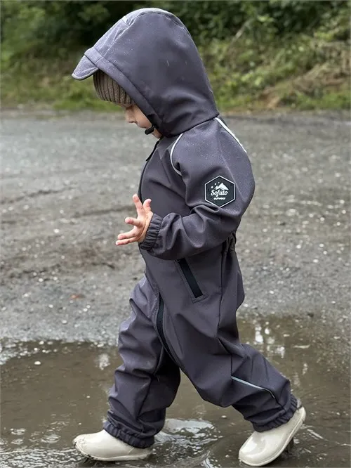 Комбинезон демисезонный Softshell Grafit, серый Комбинезон демисезонный Softshell Grafit, серый