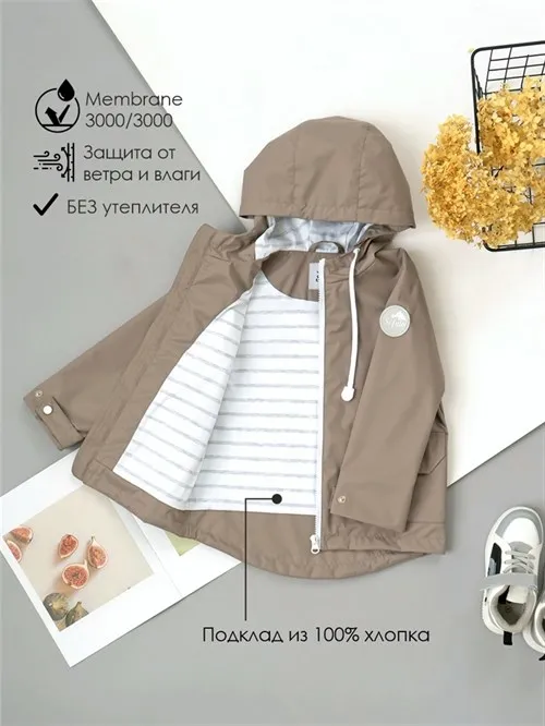 Ветровка Explorer V28 Cappuccino (коричневая молния) Ветровка Explorer V28 Cappuccino (коричневая молния)
