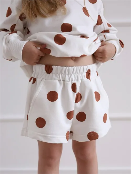 Костюм детский Polka dot мокко, коричневый