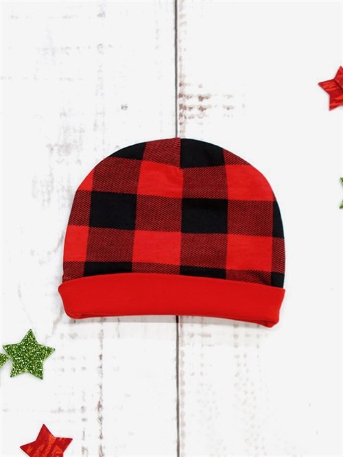 Шапочка Sofuto Baby Red check