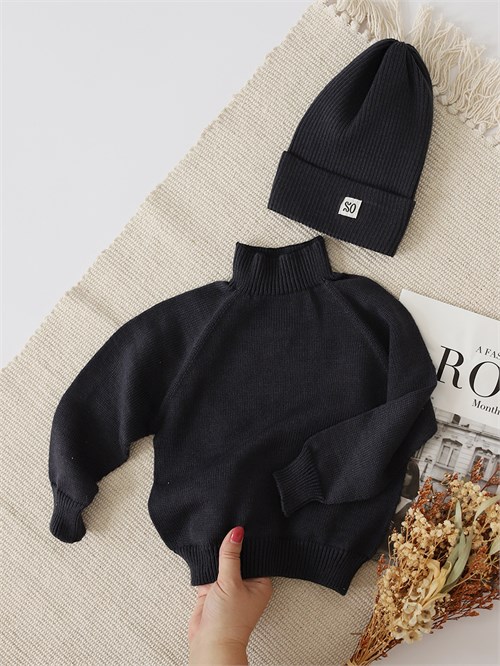 Шапка вязанная Сrochet графит Шапка вязанная Сrochet графит