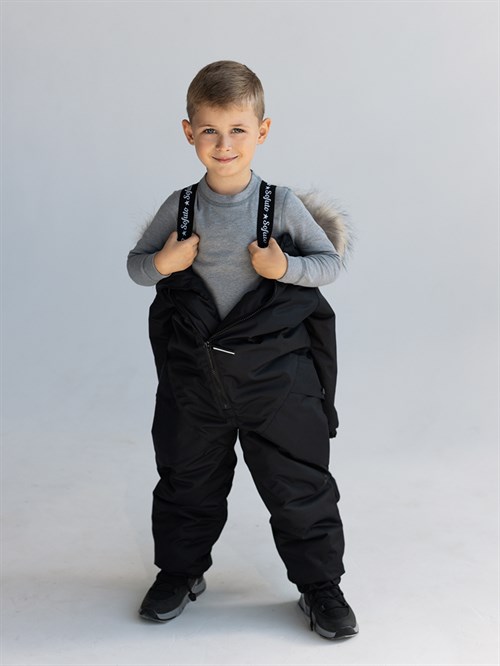 Комбинезон зимний мембранный V21 Schott Black Комбинезон зимний мембранный V21 Schott Black