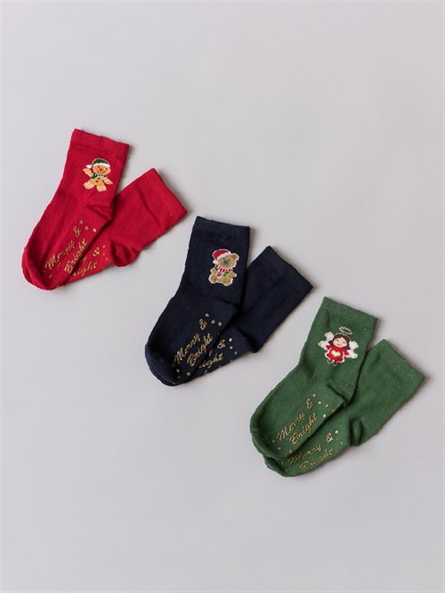 Носочки новогодние M&B красный Носочки новогодние M&B красный