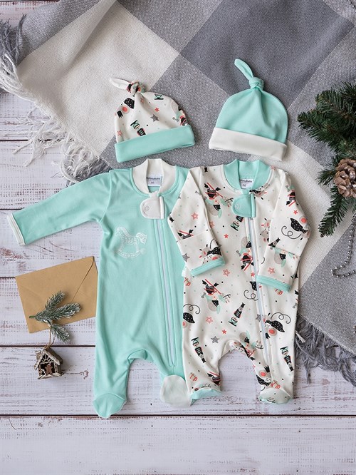 Набор слипов на молнии Sofuto baby Nutcracker