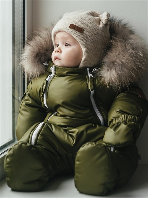 Шапочка зимняя вязаная Sofuto baby Melange Cream