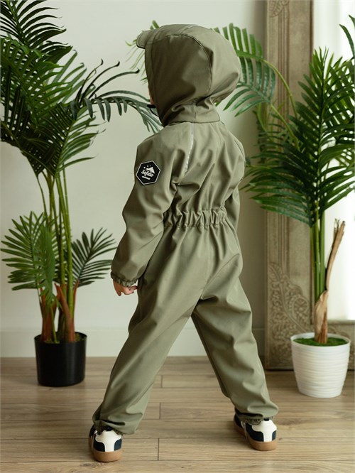 Комбинезон демисезонный Softshell Moss, зеленый Комбинезон демисезонный Softshell Moss, зеленый